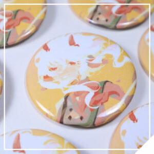 Pinback Button - Calm Wh'ynntre