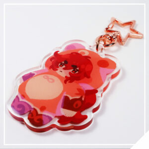 Genshin Acrylic Charm - Guoba Diluc