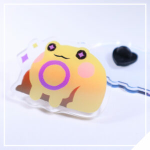 Pride Frog Pins - Intersex