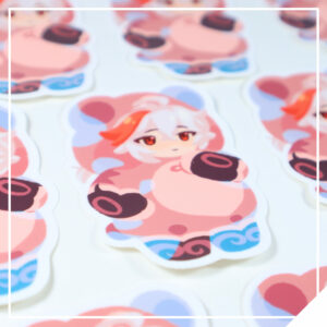 Genshin Stickers - Kazuha