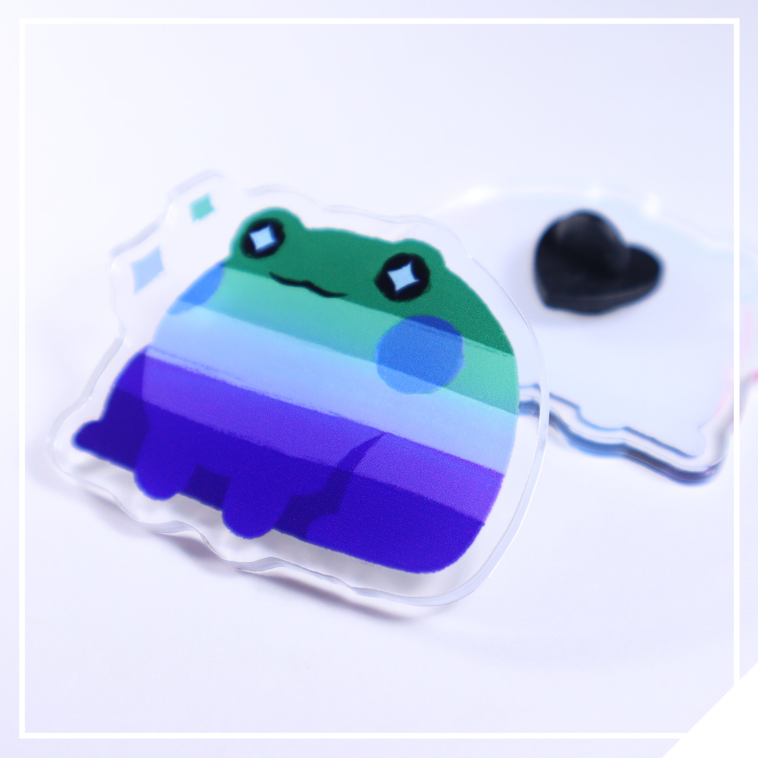 Pride Frog Pins – MLM - Shannanigans Cafe