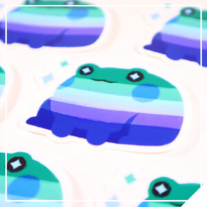 Pride Frog Sticker - MLM