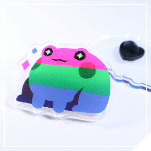 Pride Frog Pin - Polysexual