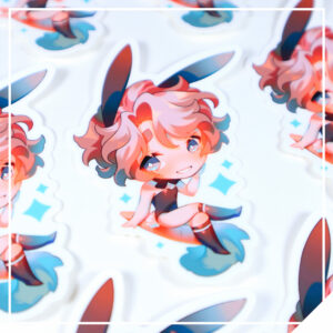 Love Over Glory Vinyl Sticker - Bunny Boi Sterling