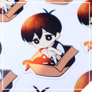 Omori Vinyl Sticker - Sunny and Mewo