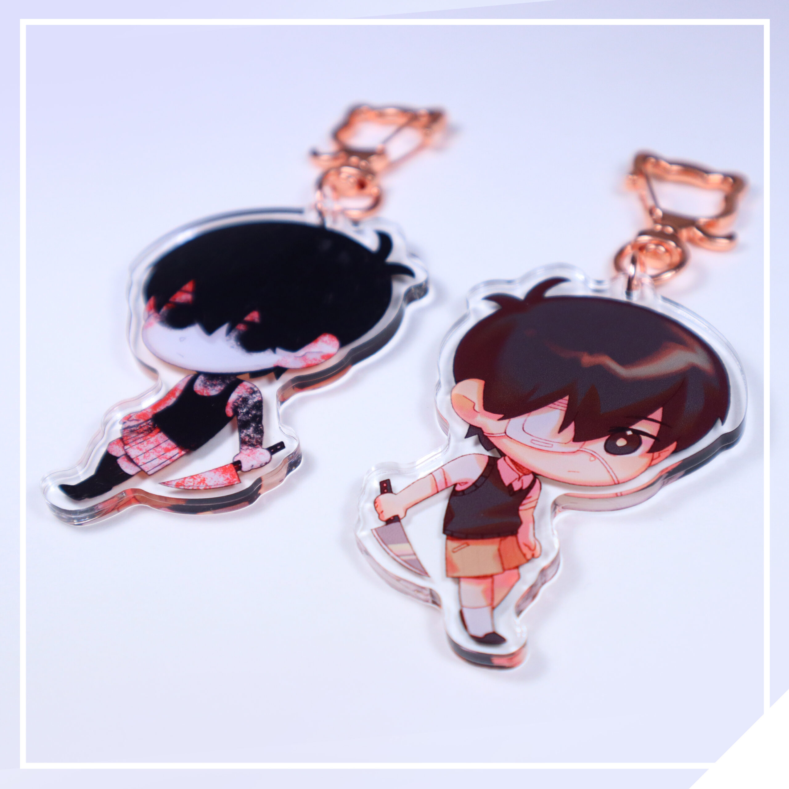 Omori Acrylic Charm – Redspace – Shannanigans Cafe