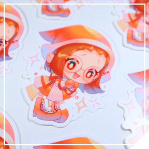 Hazuki Ojamajo Vinyl Sticker