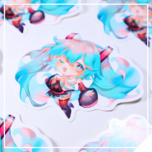 Miku Vinyl Sticker