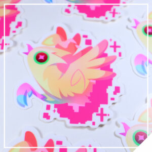 Powered Up Ally Vinyl Sticker