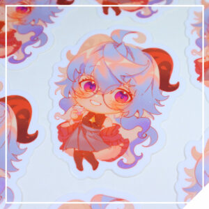 Genshin Impact Sticker - Casual Ganyu