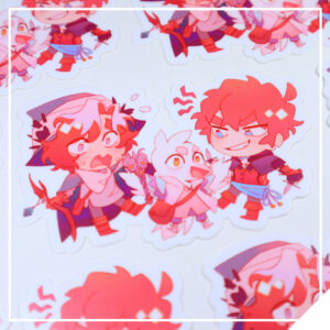 Love Over Glory Vinyl Sticker - Chaotic Jerky Bros