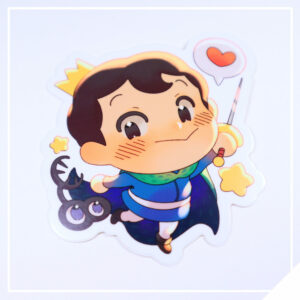 Determined Prince Stickers - Heart
