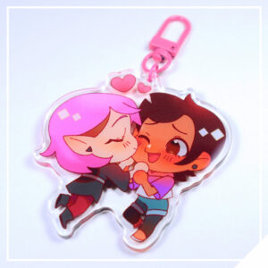 The Owl House Charms - Amity x Luz