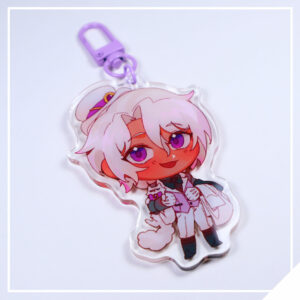 Vampire Boys Acrylic Charm - Purple