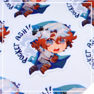 Love Over Glory Vinyl Sticker - Pocket Ash Sterling