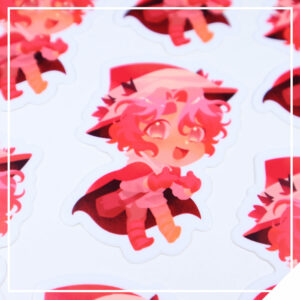 Strawberry Series Sticker - Sterling