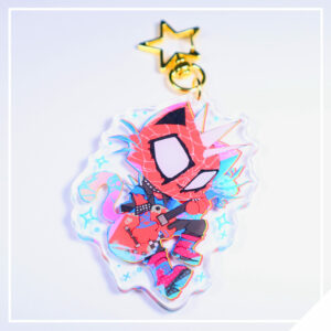 Spider-verse Acrylic Charm - Punk
