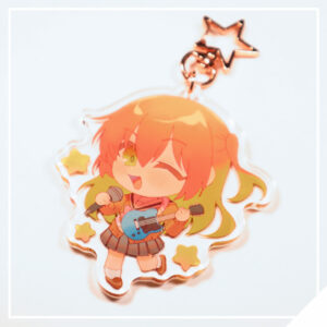 Zip Tie Band Acrylic Charms – Red