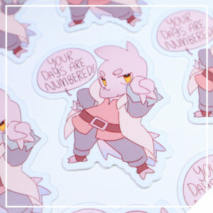 Love Over Glory Vinyl Sticker - Your Days Are Numbered - Seven