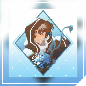 Winter Cleric 8x8in Print