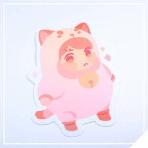 Bath House Bee - Bee and Puppycat Vinyl Sticker