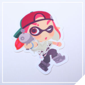 Red Inkling - Vinyl Sticker