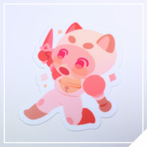 Power Suit Bee - Bee and Puppycat Vinyl Sticker