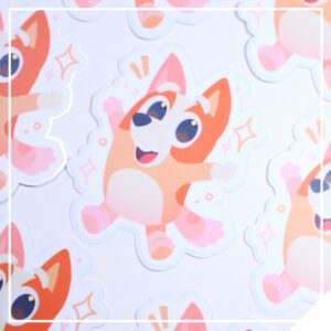 Bluey Vinyl Sticker - Bingo