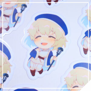 Monster Cooking Vinyl Sticker - Healer