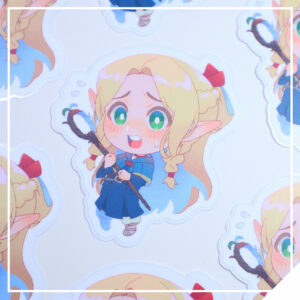Monster Cooking Vinyl Sticker - Elf