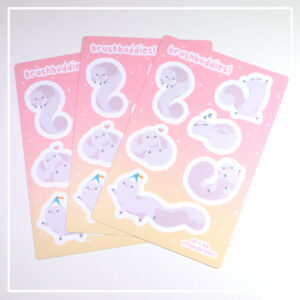 Magical Ink Academy - brushbuddies! Stickersheet