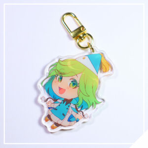 Magical Ink Academy Acrylic Charm - Green Apprentice