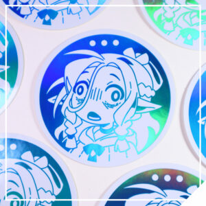 Monster Cooking - Confused Elf - Holo / Foil Sticker
