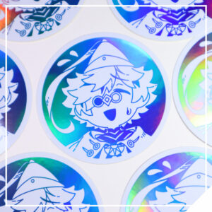 Magical Ink Academy Sticker - Water Mentor - Holo / Foil Sticker