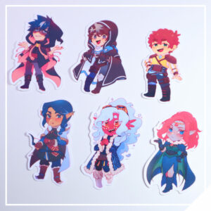 Love Over Glory Vinyl Stickers - Season 2 LOG Party Set