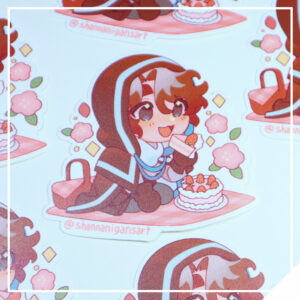 Love Over Glory Vinyl Sticker - Picnic Sterling