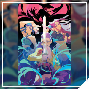 Hunting Trio - K Demon Pop Print